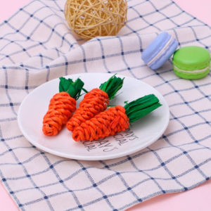 Rabbit carrot toy